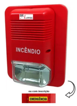 INDICADOR AUDIOVISUAL EM XENON DE ALTA LUMINOSIDADE