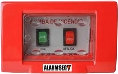 ACIONADOR MANUAL PARA BOMBA C/ BOTÕES LIGA DESLIGA IP55