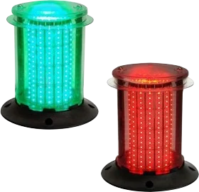 SINALIZADOR VISUAL DE LONGO ALCANCE COM 560 LEDS