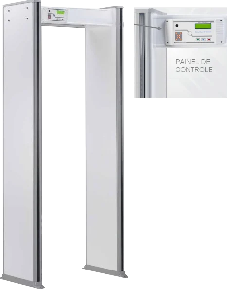 DETECTOR DE METAIS PORTAL C/ UMA ZONA DE DETECÇÃO