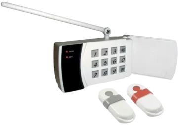 AVISADOR DE SITUAÇÃO DE EMERG. POR CONTROLE REMOTO E C/ MSG VOZ