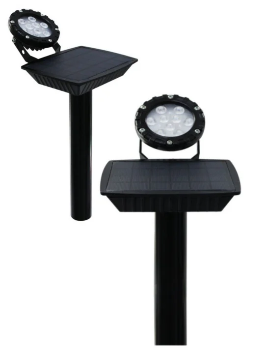 SINALIZADOR SOLAR ESPETO PARA JARDIM