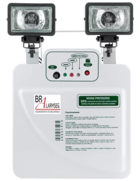 LUMINÁRIA DE EMÊRGENCIA 4000 lumens