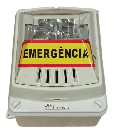 INDICADOR SONORO E VISUAL COM STROBO MULTI-CANDELAS