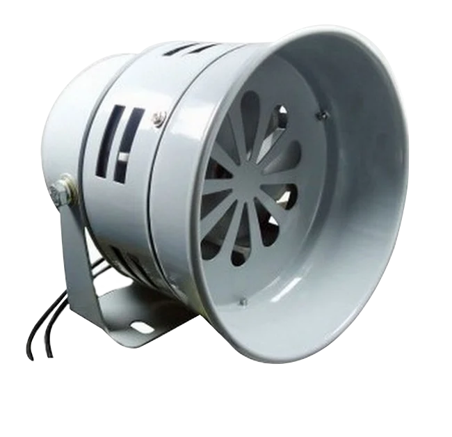 SIRENE ROTATIVA METÁLICA 220V COM FINO ACABAMENTO