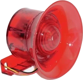INDICADOR SONORO E VISUAL EM LEDS, 12/24 VOLTS