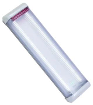 Luminária de emergência industrial LED IP66 IP68 BRALARMSEG